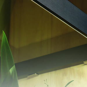 چراغ LED شلف شیشه ای عمق 52 سری 34 سایز 60 فانتونی کد N633