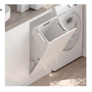 سطل توکار رخت چرک لاندری فانتونی (Fantoni) جهت یونیت عرض 450mm کد Q045