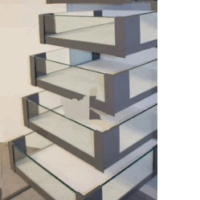 سوپر بلند اسلیم شیشه کوتاه و بلند 50 سانتی متر برند DTC