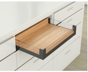 MAKHFI ریل مخفی اسلیم شیشه برند 50 سانتی متر DTC