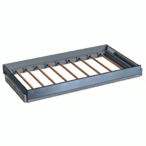 جای شلوار چرمی ریلی با بدنه LED سری venka2 رنگ طوسی سایز 90