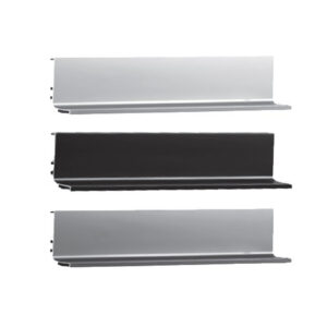 دستگیره پروفیلی L فرم زمینی نوک مدادی پودری طول 4800mm