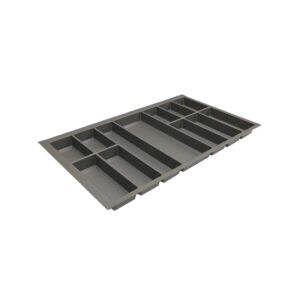 جای قاشق و چنگال پلی استایرن رنگ نوک مدادی مدل کریستال جهت یونیت عرض 450mm