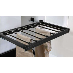 رک ریلی جای شلوار رنگ مشکی ایتالین عرض 900mm