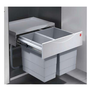 سطل چندمنظوره توکار متصل به کف هایلو(Hailo)مدل رامسپار تاندم اس جهت یونیت500mm کد 3644701