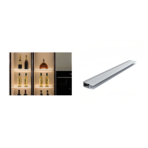 چراغ LED داخل کمد و کابینت جهت شلف شیشه ای عرض mm600