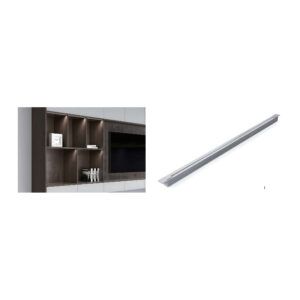 چراغ LED شیارخور با نور شیبدار عرض 600mm