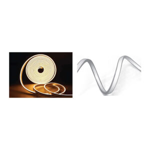 چراغ LED توکار نواری سیلیکونی 24 ولت مدل استریا طول M،50 عمق mm10 و عرض mm4