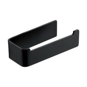 هولدر دستمال توالت 147mm یک طرفه باز چسبی رنگ مشکی مات سری C