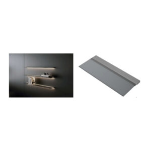 چراغ LED شلف شیشه ای دکوراتیو عمق 210mm عرض 600mm