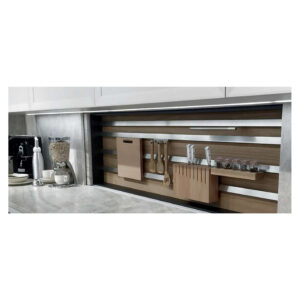 مکانیزم درب ریلی تاپ لاین 2400mm توکار دو درب با عرض هر درب حداکثر 1200mm