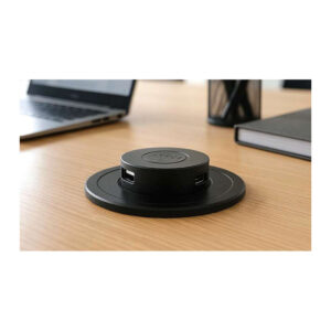 هاب شارژ لیفت آپ مدل ChargeHub X3 با رنگ مشکی دارای دو پورت USB3 و یک پورت  USB C