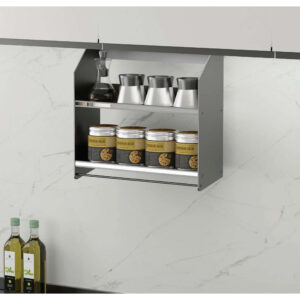 رک بین کابینتی جای ادویه با عرض 450mm