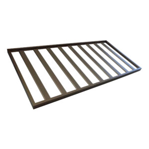 شلف LED آلومینیومی نگهدارنده بطری رنگ شامپاینی سایز 600mm