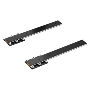 ریل غلتکی تمام مخفی لوکس  25KG مشکی عمق HA-50) 600MM)
